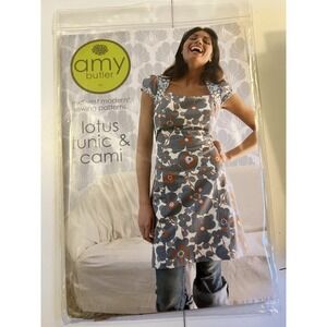 2007 Amy Butler Lotus Tunic & Cami UNCUT‎ XS-XL Sewing Pattern